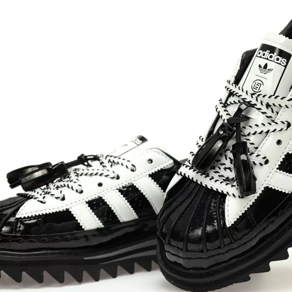 CLOT x Adidas Originals Superstar "Black White" Edison Chen IH3131 - Picture 4 of 4